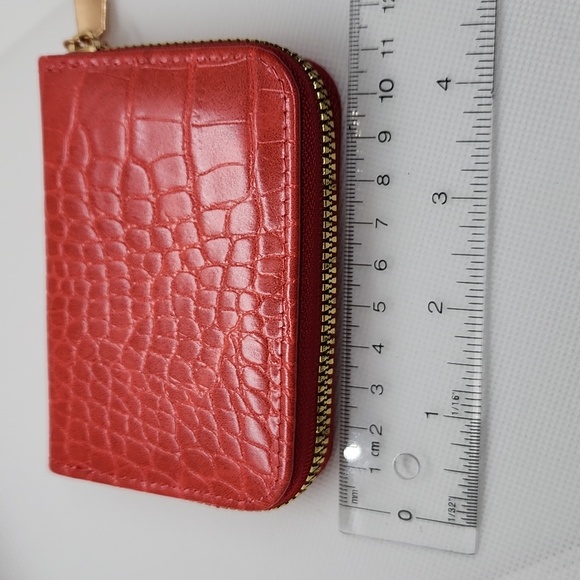 Small Zip Around Card Case - Picture 8 of 11